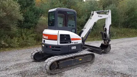2016 Bobcat E45 Compact Excavator photo 5