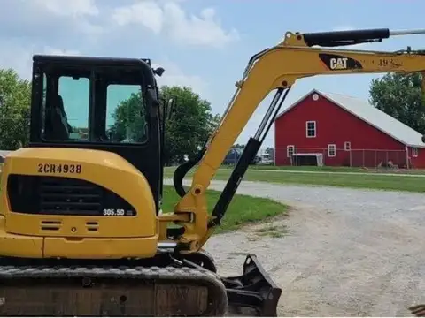2011 Caterpillar 305.5D CR Mini Excavator photo 4