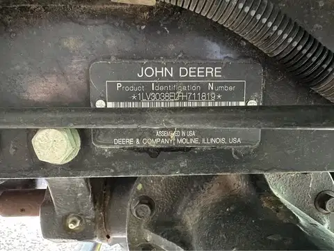 2018 John Deere 3038E Compact Utility Tractor photo 8